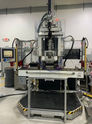 60 Ton, 4 oz., LMG #IMM-58, Injection Molding Machine, Two Shot Shuttle Table, 20:1 L/D, 14" x18" platen, 20" - Image 7