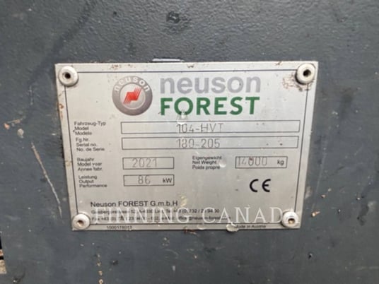 Neuson 140HVT, 1227 hours, S/N: 180205, 2021 - Image 6