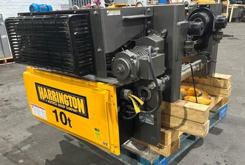 10 Ton, Harrington #RY, double girder hoist - Image 1