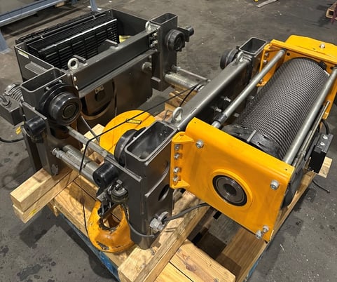 10 Ton, Harrington #RY, double girder hoist - Image 2