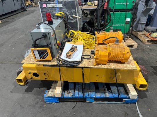 10 Ton, Harrington #RY, double girder hoist - Image 9