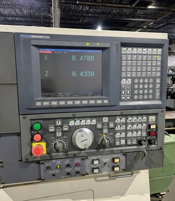 Okuma #LB-200C, turning center w/ bar feed, OSP-U100L Control, 2001 - Image 3
