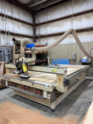 AXYZ Automation #7012, multi-spdl. CNC router, 7' x12'tbl., 2004 - Image 1