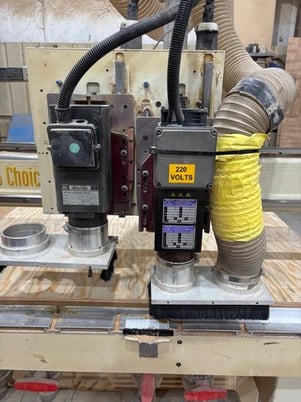AXYZ Automation #7012, multi-spdl. CNC router, 7' x12'tbl., 2004 - Image 2