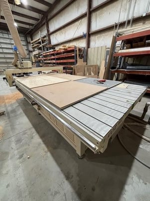 AXYZ Automation #7012, multi-spdl. CNC router, 7' x12'tbl., 2004 - Image 3
