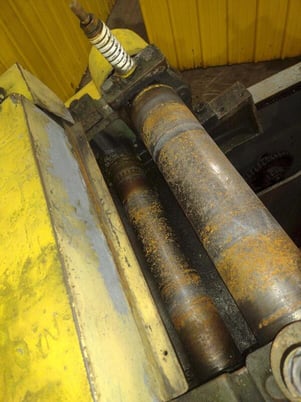 4000 lb. Littell #CC40-418-5PD, coil cradle & straightener, 18" x .125" stock, 46" outside dimension - Image 6