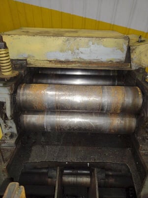 4000 lb. Littell #CC40-418-5PD, coil cradle & straightener, 18" x .125" stock, 46" outside dimension - Image 8