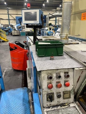 0.31" Nakashimada #PF-860, 2-Die 3-Blow Cold Header, 50-120 pieces/min., 15 HP, single plane wire - Image 3