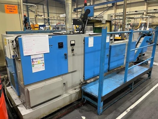 0.31" Nakashimada #PF-860, 2-Die 3-Blow Cold Header, 50-120 pieces/min., 15 HP, single plane wire - Image 8