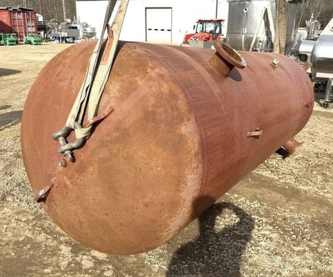 Silvan Industries, 1500 Gallon Vertical Air Receiver Tank, 54" diameter x 11'-6" length, 150 psig, 2008 - Image 4