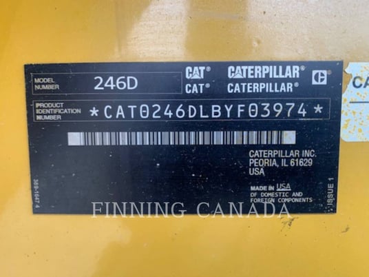 Caterpillar 246D, 2886 hours, S/N: BYF03974, 2018 - Image 6