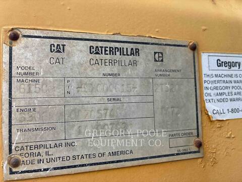 Caterpillar 615CII, Wheel Tractor Scraper, 2784 hours, S/N: 9XG00615, 1995 - Image 6