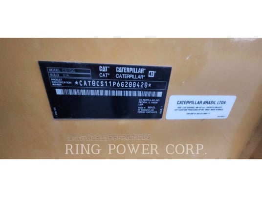 Caterpillar CS11GCCAB, 391 hours, S/N: 6G200420, 2025 - Image 5
