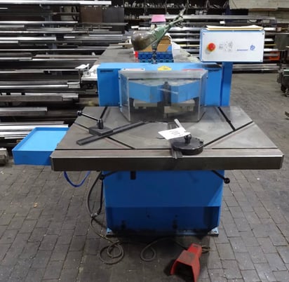 1/4" x 7.9" x 7.9" Boschert #K30-120, Hydraulic Vari-Angle, 30-120&deg;, Bevel Gauges, 2003 Like New, Tag #16442 - Image 7