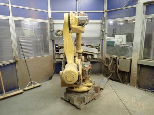 Acme, QS-9000-TE, robotic polishing cell, 18' x 18' x 10' 7-1/2", Fanuc Robot R-2000iB 210F, 2007 - Image 2