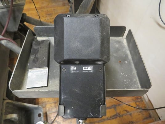 MultiCam #MT22, CNC router, 25" x 25" table, Hoffman enclosure, stand w/ cutting tools and cabinet - Image 10