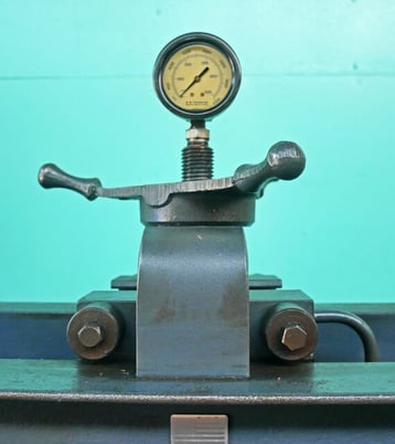 50 Ton Dake #50H, Hydraulic H-Frame Shop Press, 32-3/4" between housing, 4" ram travel, 7" stroke - Image 7