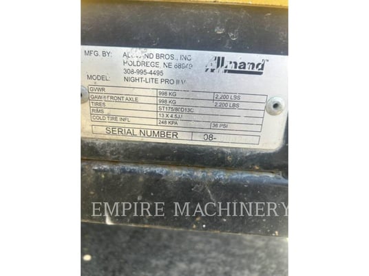 Allmand LT-NLPRIIV, S/N: 08-000274, 2016 - Image 4