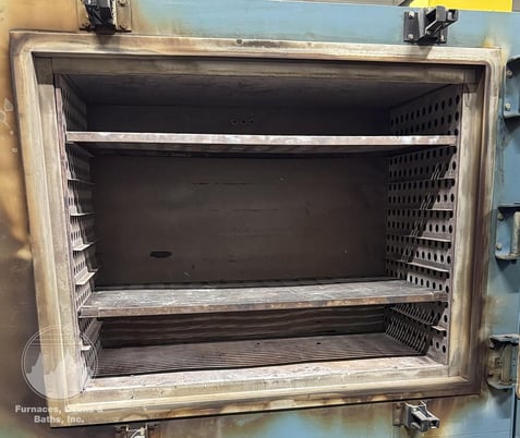 48" width x 36" H x 24" L Blue M #CW-9980F, single door solvent rated cabinet oven, electric, 1300&deg;F - Image 2