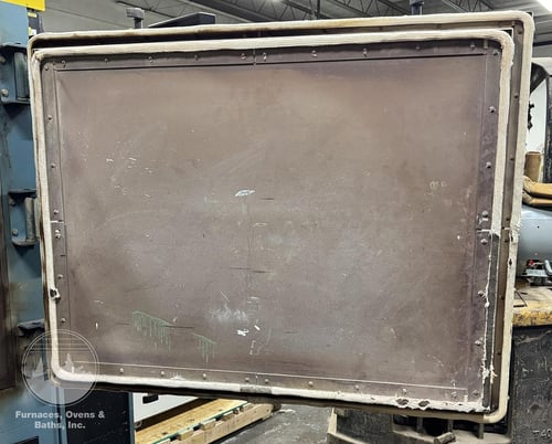 48" width x 36" H x 24" L Blue M #CW-9980F, single door solvent rated cabinet oven, electric, 1300&deg;F - Image 7