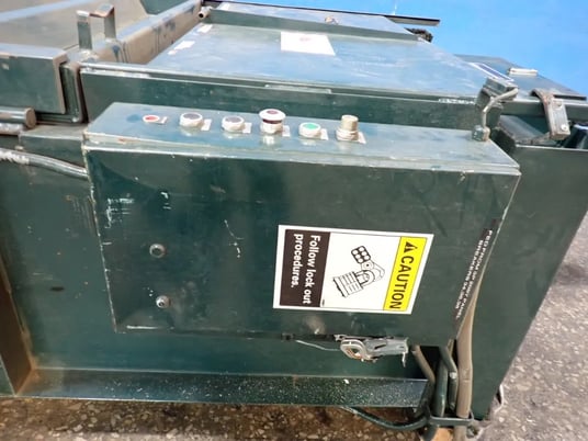 60" width x 30" D x 48" H Marathon Equipment Co. #6030, Baler - Image 3