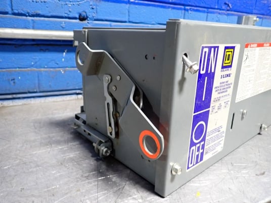 125 Amps, Square D, PHJ36125G, Bus Plug, 3 Phase, 3-Wire, 600 VAC - Image 2