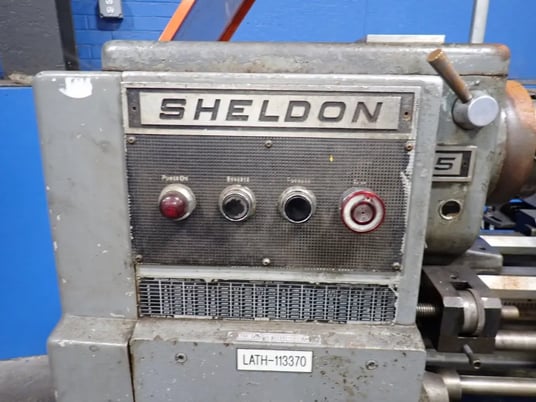 15" x 42" Sheldon #15, Lathe, w/Tailstock & Compound Rest, 2.5" Bore - Image 7