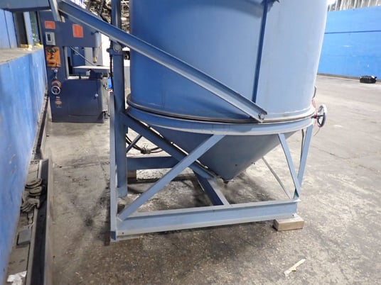 60" x 60" x 35" Ruemelin Mfg. Co. #Hood, Blast Cabinet, w/Dust Collector - Image 6