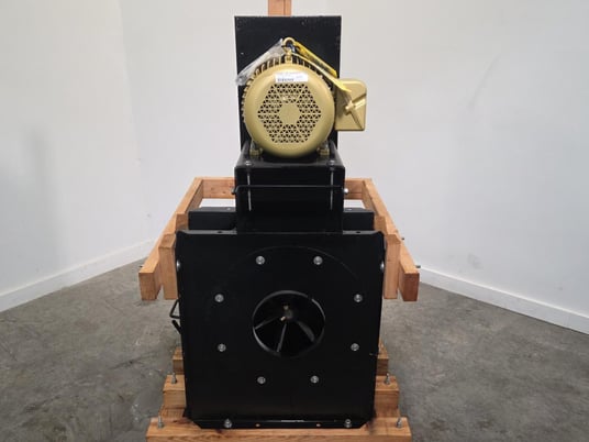 Chicago Blower package, 7.5 HP, size 9, Carbon steel, unused - Image 3