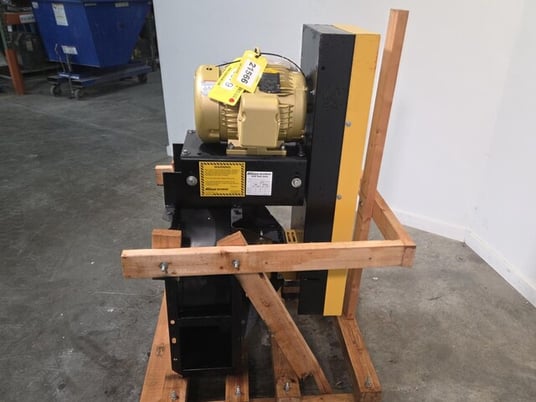 Chicago Blower package, 7.5 HP, size 9, Carbon steel, unused - Image 4