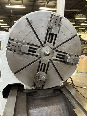 49" x 480" Skoda #SRM-125/12-75, heavy duty engine lathe, 3 steady rests, powered tailstock - Image 5