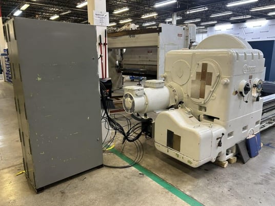 49" x 480" Skoda #SRM-125/12-75, heavy duty engine lathe, 3 steady rests, powered tailstock - Image 10
