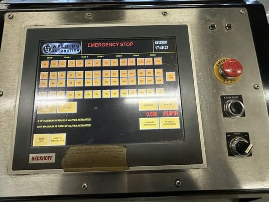 20 Ton modular tank & vessel fut up rolls, LJ Welding Automatin #ALG-512-100-4, roller bed style' - Image 4