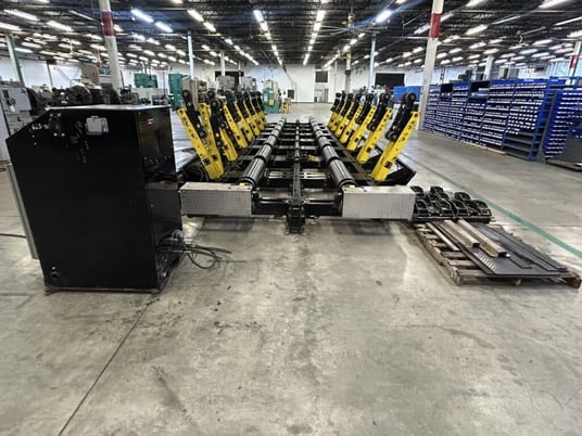 20 Ton modular tank & vessel fut up rolls, LJ Welding Automatin #ALG-512-100-4, roller bed style' - Image 8