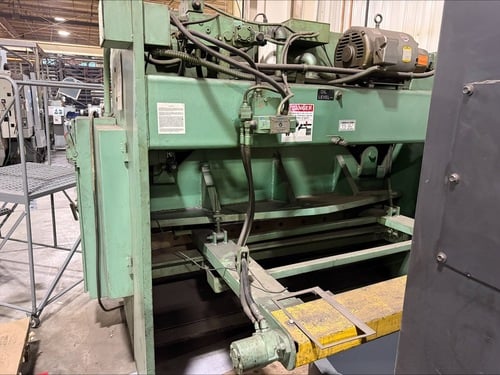 3/8" x 6' Betenbender, Hydraulic Shear, 17 SPM, 20 HP - Image 4