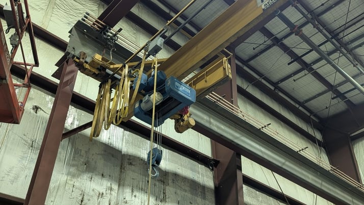 5 Ton, Shaw-Box, 24' 0" Span, ~ 16' Lift Height, Pendant, 41' L Runway, Fully Freestanding [#2717] - Image 3