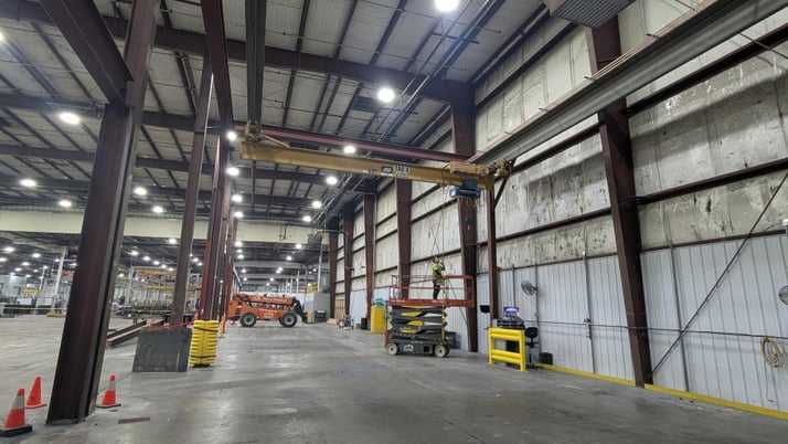 5 Ton, Shaw-Box, 24' 0" Span, ~ 16' Lift Height, Pendant, 41' L Runway, Fully Freestanding [#2717] - Image 7