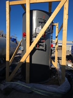 125 HP Fulton VSRT Model, vertical steam boiler, new - Image 3