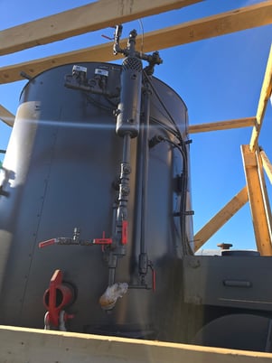 125 HP Fulton VSRT Model, vertical steam boiler, new - Image 9