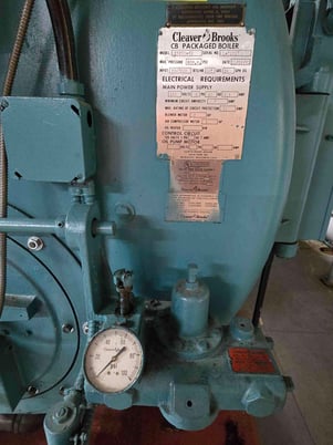 80 HP Cleaver-Brooks #CB200-80, Packaged Boiler, 480 Volts, 3PH, 1981 (2 available) - Image 5