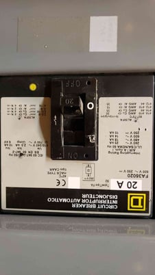 225 Amp, Square D I-Line #HC2674SHR, Panelboard, 480 Volts - Image 6