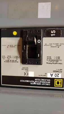 225 Amp, Square D I-Line #HC2674SHR, Panelboard, 480 Volts - Image 7