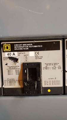 225 Amp, Square D I-Line #HC2674SHR, Panelboard, 480 Volts - Image 9