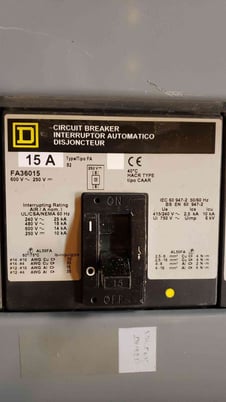 225 Amp, Square D I-Line #HC2674SHR, Panelboard, 480 Volts - Image 10