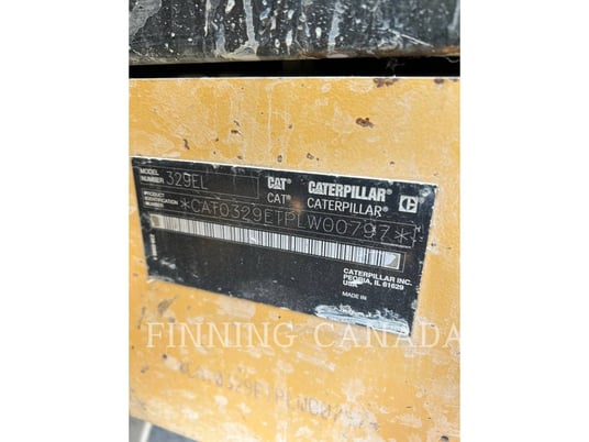 Caterpillar 329E, 10747 hours, S/N: PLW00797, 2012 - Image 6
