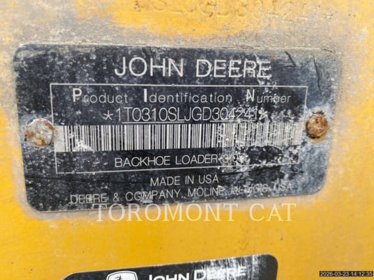 Deere & Co. 310SL, Backhoe Loader, 4541 hours, S/N: JGD304241, 2017 - Image 5