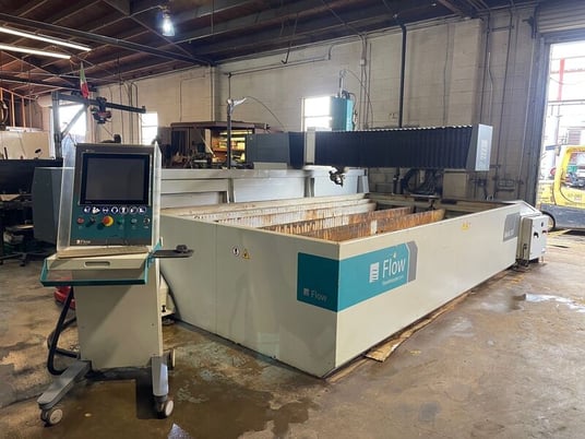 Flow #Mach-200-4020-Pivot-Plus, CNC Waterjet Cutter, 6' 6" x13' 1" tbl., 30 HP, 60000 psi, Flow Xpert - Image 4