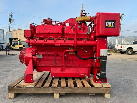 739 HP Caterpillar #3412C Engine, 2100 RPM, 38S Prefix, 2011 - 80 Original Hours - Image 1