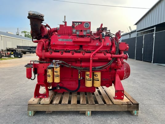 739 HP Caterpillar #3412C Engine, 2100 RPM, 38S Prefix, 2011 - 80 Original Hours - Image 6