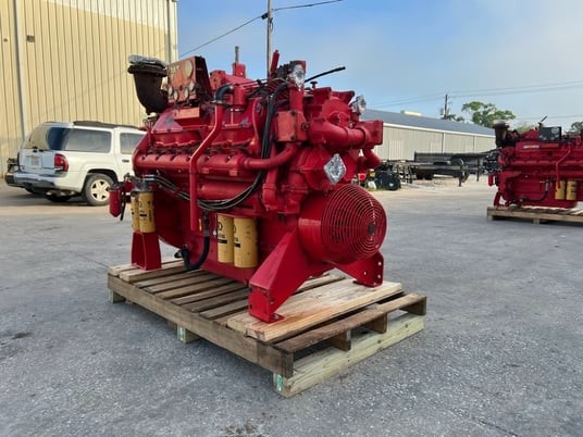 739 HP Caterpillar #3412C Engine, 2100 RPM, 38S Prefix, 2011 - 80 Original Hours - Image 10